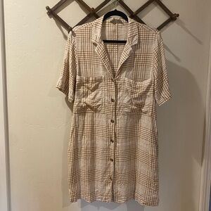 Everlane Linen Shirtdress